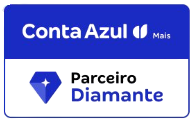 Badge Parceiro Conta Azul Diamante